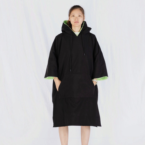 Adult dry robe winter stand change jacket robe