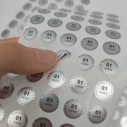 Transparent Kiss Cut Stickers for License Plate Concealment