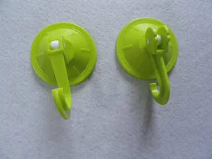Heavy duty super plastic suction cup hook with lock