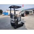 Mini 1 tonne de pelots d'excavatrice Plantation Crawler Bagger