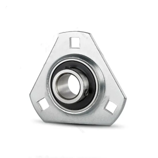 Pressed Stamping Steel Bearing Housing PFT207 Triangle Flange Unit