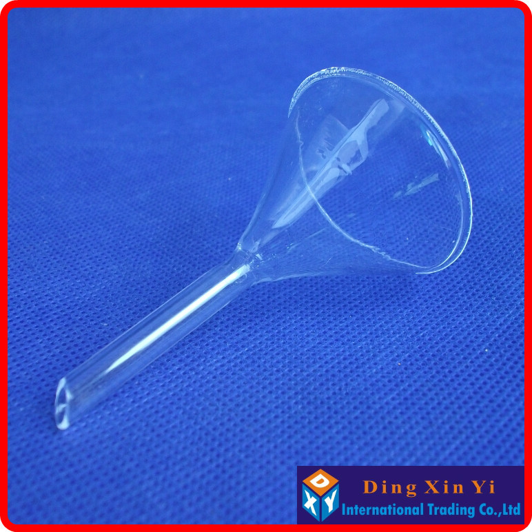 (4 pieces/lot) 40mm funnel,Laboratory glass triangle funnel,Diameter of 40 mm