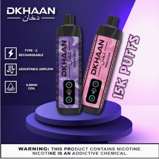 Luckee DKHAAN 15000 Puffs Vape asli