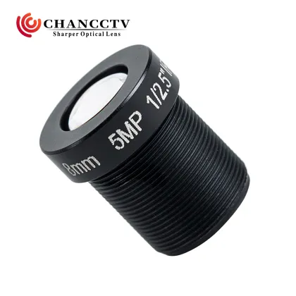 8mm M12 CCTV Lens 1/2.5\" 5MP for Security Camera Systems