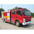 Camion de pompier de poudre sèche de mousse d&#39;ISUZU