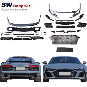 R8 Upgrade Facelift Body Kit for Audi R8 2016-2018 - Front and Rear Bumpers