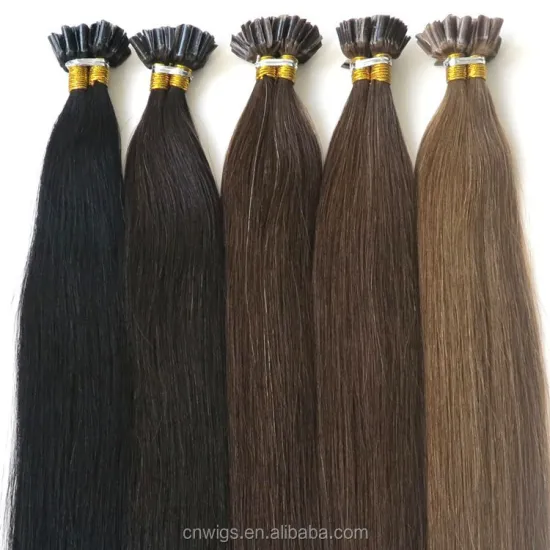 ( 20inch Color #1, #1b, #2, #4, #6 ) XUCHANG HARMONY HAIR 300 Strands Cuticle Intact keratin u tip european hair extensions