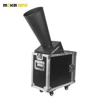 CO2 Confetti Cannon Hand Control Machine for Stage Effects - 7-8m Range Flightcase