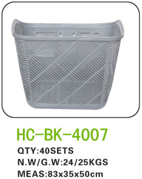 Plastic Bicycle Basket for All Kinds of Bicycle (BK-4007)