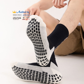 Bán buôn chống trượt chống trượt khóa thể thao dệt kim cho nam và trẻ em