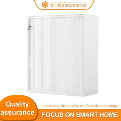 Underside Three Layer Roller Shutter Cabinet