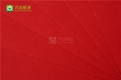 Red Papier Paperboard Card for Box