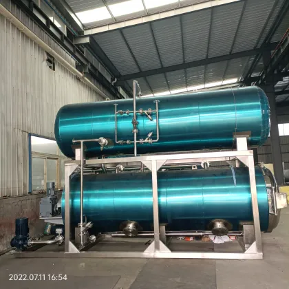 Rotary Autoclave for PP/HDPE Bottles - Evaporated Milk Sterilizer