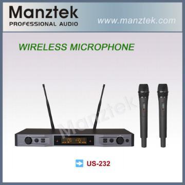 Manztek Professional UHF Karaoke Wireless Microphone US-232