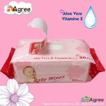 Alcohol Free Disposable Aloe Wet Wipes