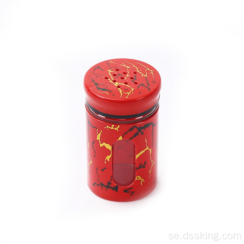 Glass Spice Jar Jar with Lock Canists Compaktes Flaskor Klagområden Container Cosmet Jar Spices Container Kitchen