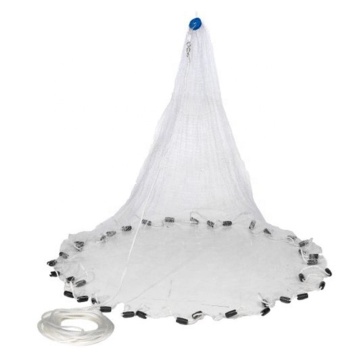 High-Strength Monofilament Fishing Nets with Lead Weights - USA Style Hand Throwing Nets from China