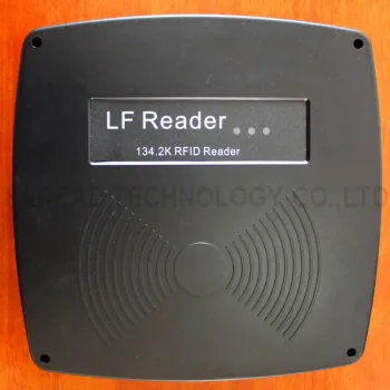 134.2Khz Animal ID stationary reader long distance RFID fixed scanner RS485