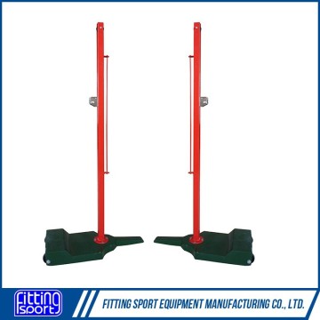 New Design Heavy Base Portable Badminton post with wheels(actual photo)