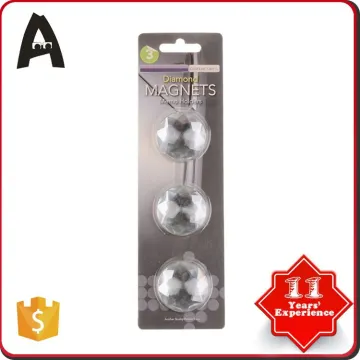 Hot selling factory supply crystal magnet fridge
