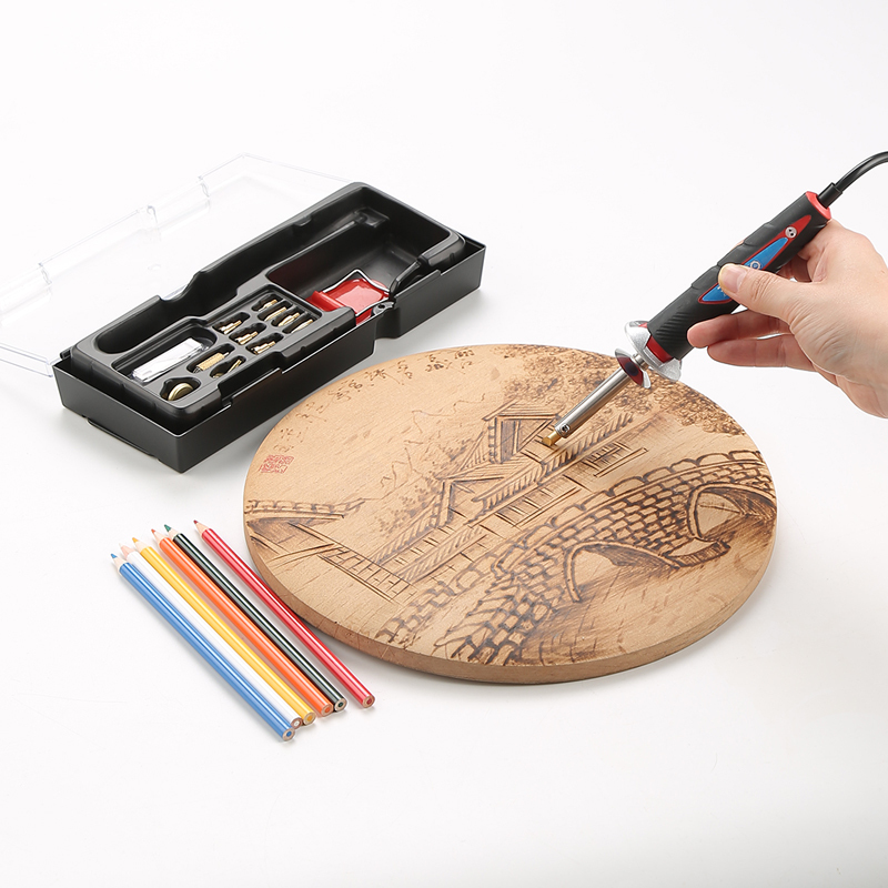 DIY Pyrography Art Craft Kit: Includes Wood Burning Tool and Soldering Iron