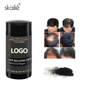 Private Label Organic Vegan Hair Fibre with Custom Logo: Wholesale Keratin Powder Spray Applicator