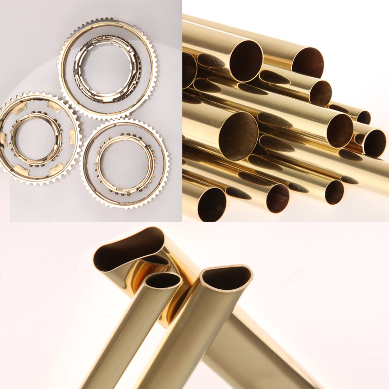 Square Decorative Brass Pipe Jpg