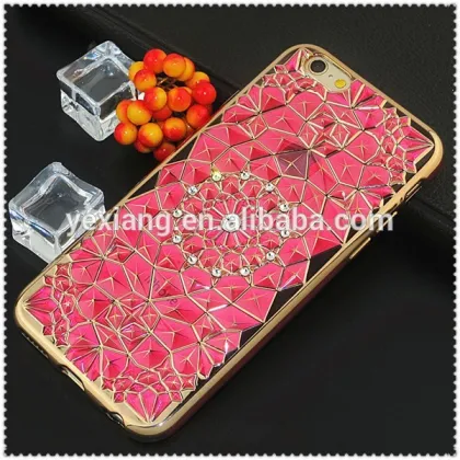 2016 fancy mobile phone cover for lg k5 luxury phone case