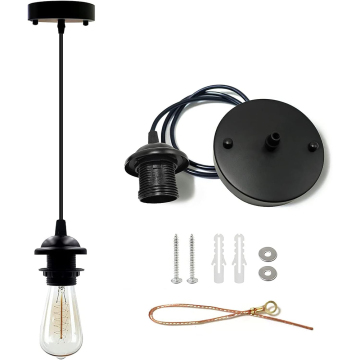 Factory Wholesale Edison Retro Chandelier E26/E27 Lamp Holder