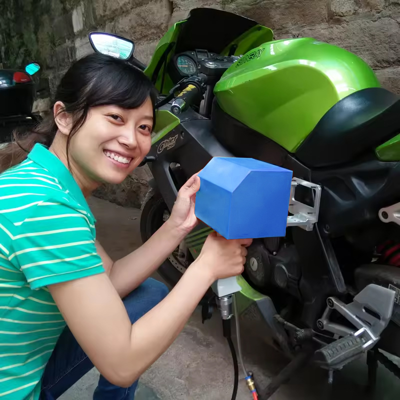 Portable pneumatic metal pin engraving machine