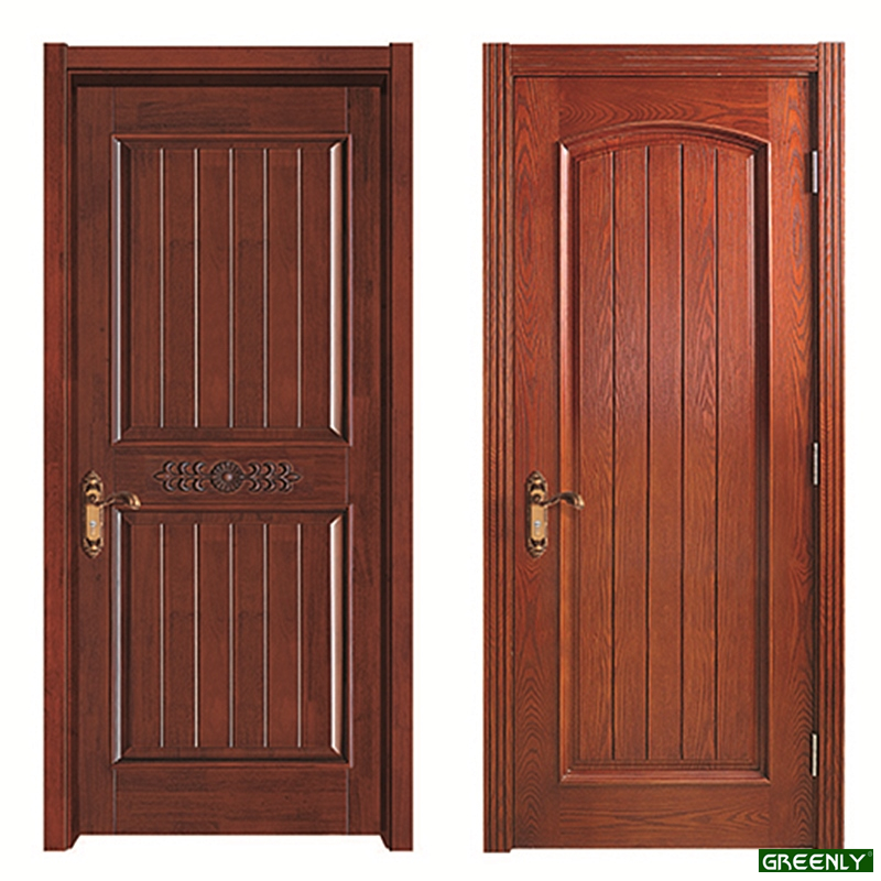 Arch Front Entry Wooden Doors