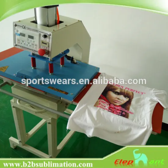 Factory price pneumatic double stations heat press machine heat press machine pneumatic for garment