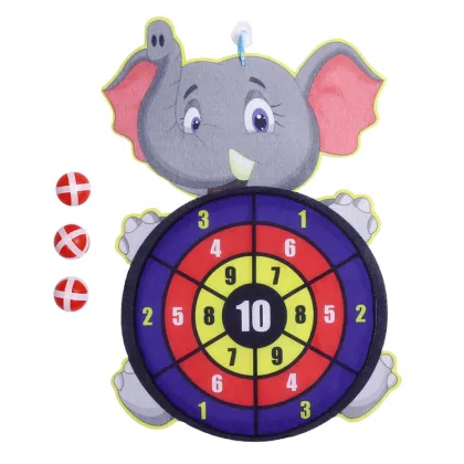 Cartoon Animal Leisure Time Sports Accessories Kids Dart Board Set