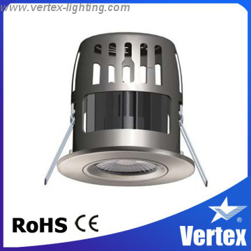 Aluminium Insulation Compatible IP65 COB LED Fire rated downlight