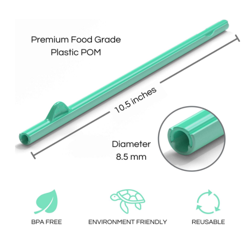 Pailles de silicone personnalisées Snap Ouvrir un nettoyage facile