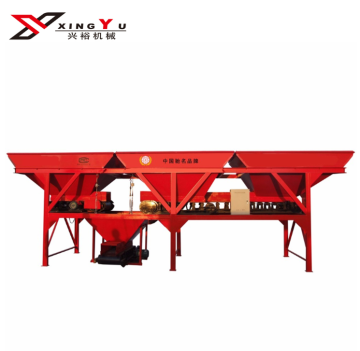 Three Hopper Mini Plant Cement Concrete Batching Plant PLD1200