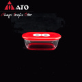 ATO 4 Pcs/Set Rectangle crisper Glass Lunch Box