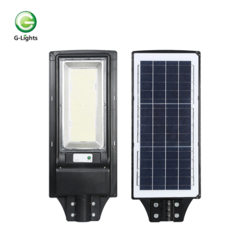 Lâmpada de rua LED solar totalmente automática