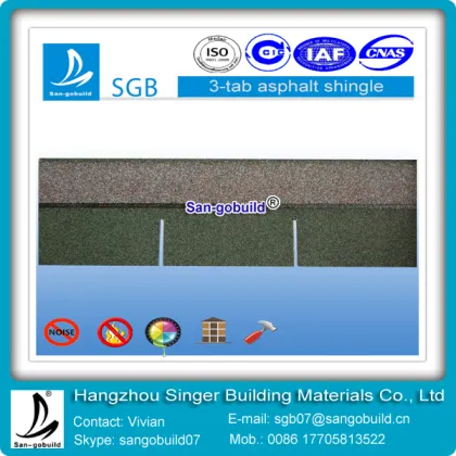 chinese asphalt shingles from manufacturer