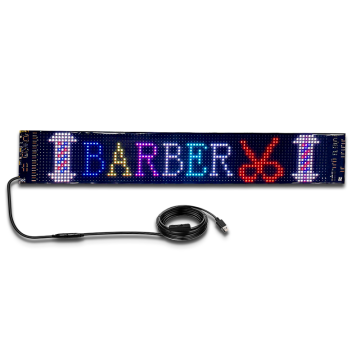 Car Rear Window LED Screen: Flexible Display Matrix Pixel Panel