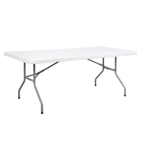 200cm Rectangular Table Plastic Folding Table Furniture