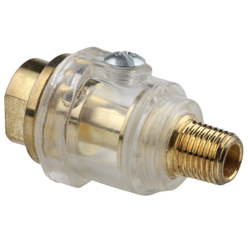 10 Bar Mini Inline Oil Lubricator for Air Tools (1/4 Inch BSP)