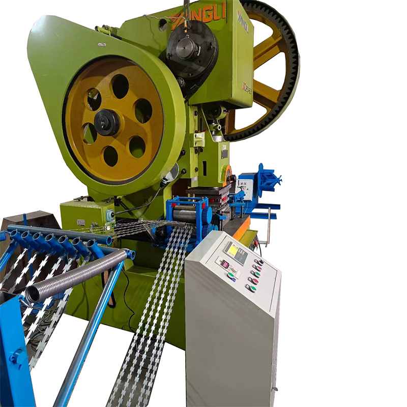 High Speed Automatic Razor Barbed Wire and Blade Machine | GST