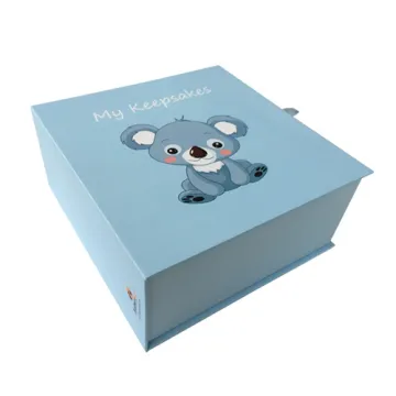 Beauty Fashion Cardboard Baby Keepsake Box