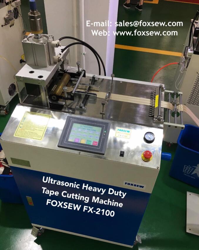 Ultrasonic Tape Cutting Machines FOXSEW FX-2100 & FOXSEW FX-2200 -4