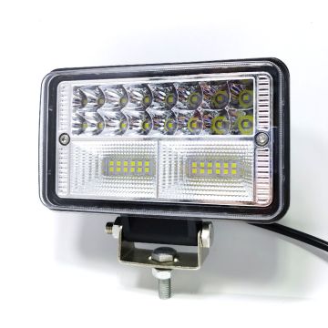 Luce di lavoro a LED da 120 W quadrati da 4 pollici per camion e veicoli