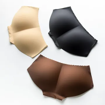 Seamless Butt Enhancer Padded Hip Shaper Panties with Push-up Lifter