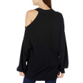 Fashionable All-match Knitted Sweater Women's V-Neck Buckle Slouchy Sweater Supplier