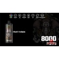 gran capacidad portátil 8000puffs vape