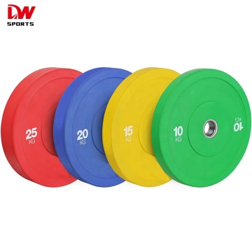 DW Sports Custom Colorful Rubber Bumper Barbell Plates: Your Ultimate Workout Solution